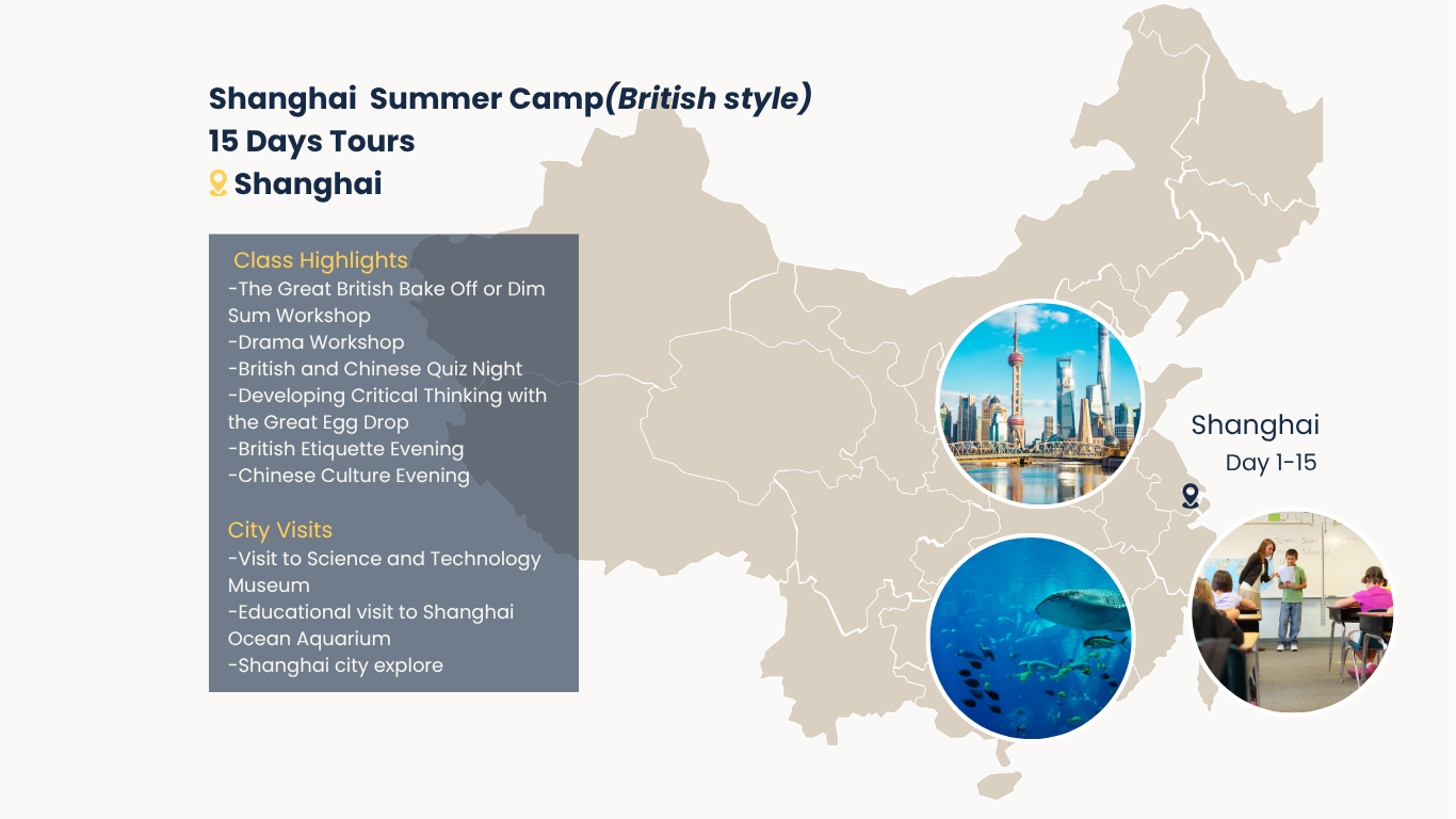15-Day Shanghai British-Style Summer Camp